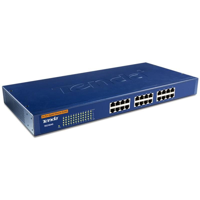 Switch TEG1024G 24 Ports 10/100/1000 Mbps