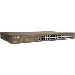 Tenda Switch TEG5328P-24-410W, L3 Managed, 24-Port Gigabit, PoE