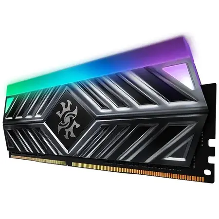 Memorie RAM XPG Spectrix D41 Tungsten Grey RGB 8GB DDR4 3000MHz CL16