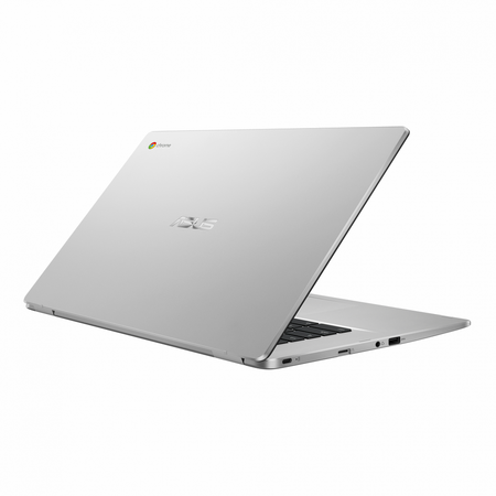 Laptop ASUS Chromebook C425TA, 14" Full HD, i5-8200Y Processor, 1.3 GHz, 8GB, 128GB eMMC, Intel HD Graphics 615, Chrome OS, Silver
