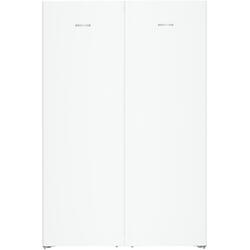 Side by side Liebherr XRF 5220, 677 L, No Frost, EasyFresh, Ecran LC monocrom tactil, Super Frost, SuperCool, Raft sticle, H 185.5 cm, Alb