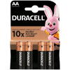 Duracell Baterii alcaline Basic AA, LR06, 4 buc