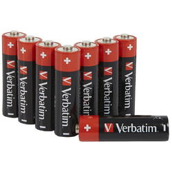 VERBATIM Baterii Alkaline AA, 8 buc