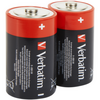 VERBATIM Baterii Alkaline, D, 2 buc