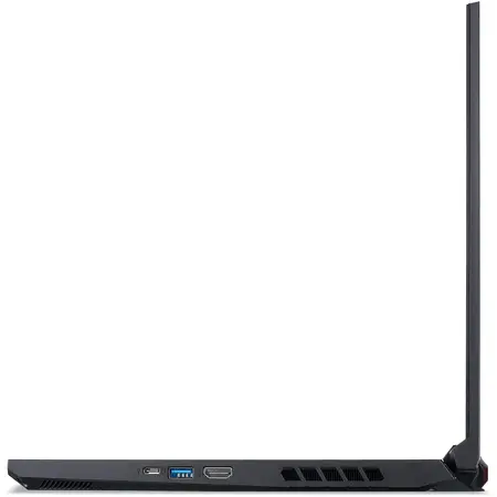 Laptop Gaming Acer Nitro 5 AN515-45 cu procesor AMD Ryzen™ 5 5600H, 15.6", Full HD, 144Hz, 16GB, 512GB, NVIDIA® GeForce RTX™ 3070, Windows 11 Home, Black