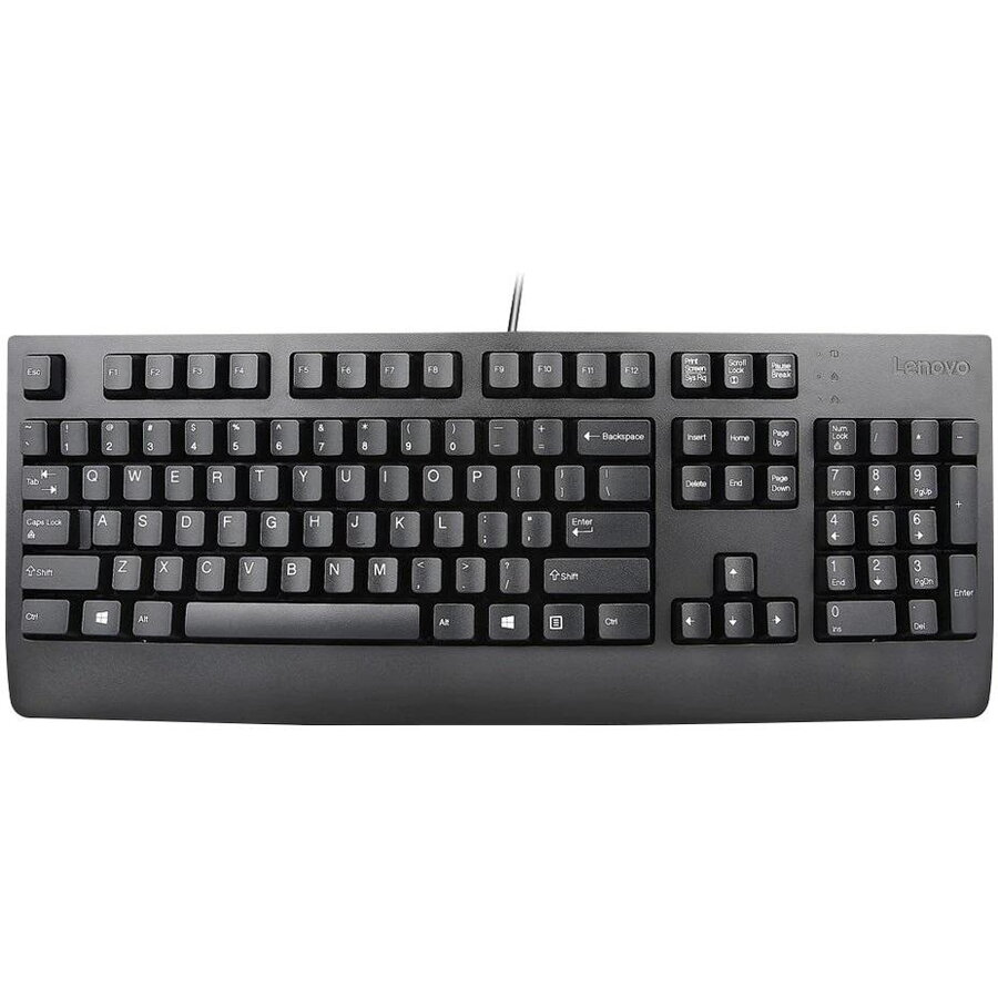 Tastatura Lenovo Preferred II Pro 4X30M86918, cu fir, neagra
