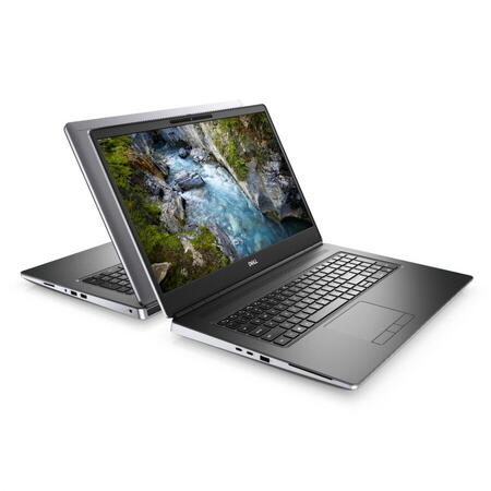 Laptop Dell Precision 7760 cu procesor Intel Core i7-11850H, 17.3", Full HD, 16GB, 512GB SSD, NVIDIA RTX A3000 6GB, Ubuntu, Grey