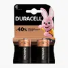 Duracell Baterii Basic LR14 / C, 2 buc
