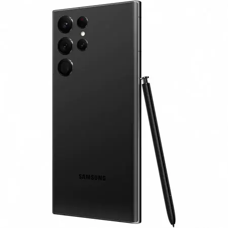 Telefon mobil Samsung Galaxy S22 Ultra, Dual SIM, 256GB, 12GB RAM, 5G, Phantom Black