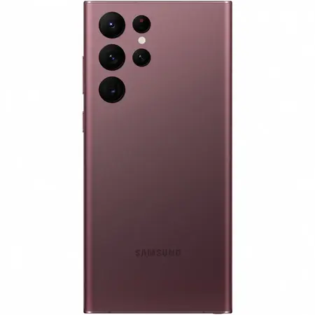 Telefon mobil Samsung Galaxy S22 Ultra, Dual SIM, 512GB, 12GB RAM, 5G, Burgundy