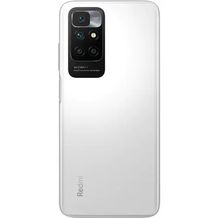 Telefon mobil Xiaomi Redmi 10, Dual SIM, 128GB, 4G, Pebble White