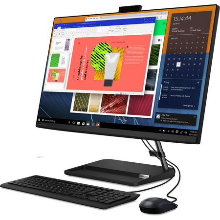 All-In-One PC Lenovo IdeaCentre 3 27ITL6, 27 inch FHD IPS, Procesor Intel® Core™ i5-1135G7 4.2GHz Tiger Lake, 16GB RAM, 512GB SSD, Iris Xe Graphics, Camera Web, no OS
