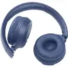 Casti audio on-ear JBL Tune 510, Bluetooth, Asistent vocal, Pure Bass, 40 h, Multi-point, Albastru