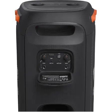 Sistem audio portabil JBL Partybox 110, 160W, Original Pro Sound, Dynamic light, Bluetooth, USB, Baterie 12H, IPX4, Negru