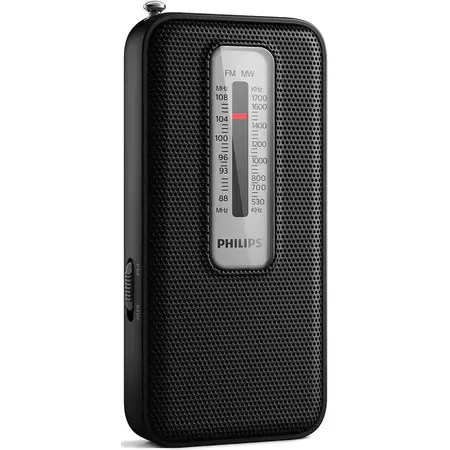 Radio portabil Philips TAR1506/12 FM/AM, negru