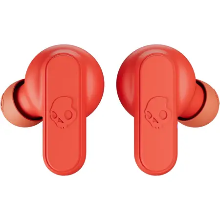 Casti Audio In-Ear, Skullcandy Dime True wireless, Bluetooth, Golden Red