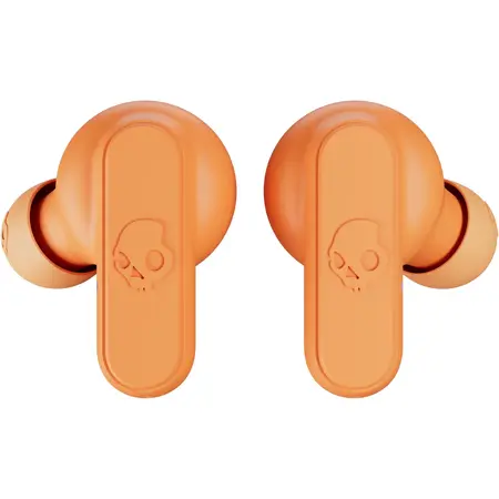 Casti Audio In-Ear, Skullcandy Dime True wireless, Bluetooth, Golden Orange
