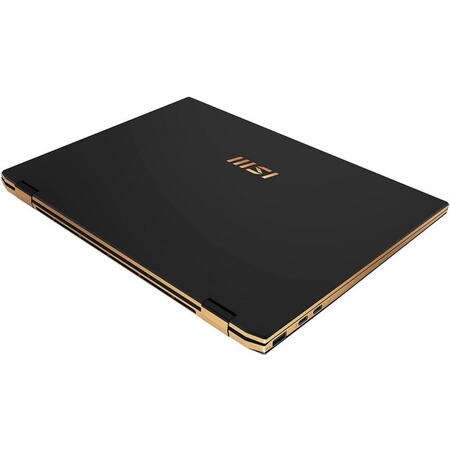 Ultrabook MSI 13.4'' Summit E13FlipEvo A12MT, FHD+ 120Hz Touch, Procesor Intel® Core™ i5-1240P (12M Cache, up to 4.40 GHz), 16GB DDR5, 512GB SSD, Intel Iris Xe, Win 11 Home, Black