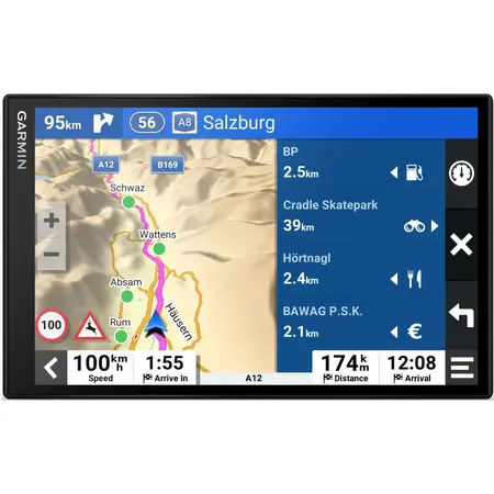 Sistem de navigatie Garmin DriveSmart 86 EU MT-D with Amazon Alexa, GPS , Dual-orientation display ,ecran 8", Wi-Fi, Bluetooth, Live traffic via digital traffic