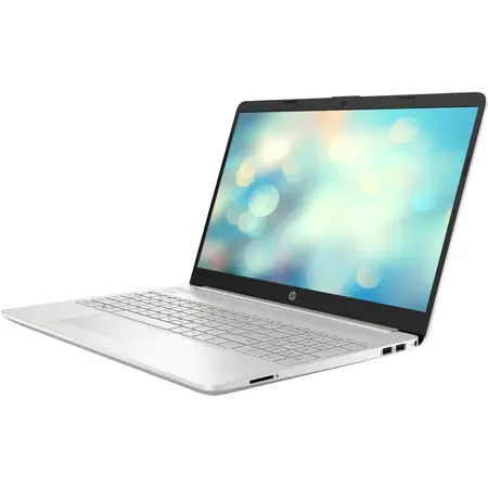 Laptop HP 15-dw3009nq cu procesor Intel Core i7-1165G7, 15.6", Full HD, 16GB, 512GB SSD, Intel Iris Xe, Free DOS, Natural Silver