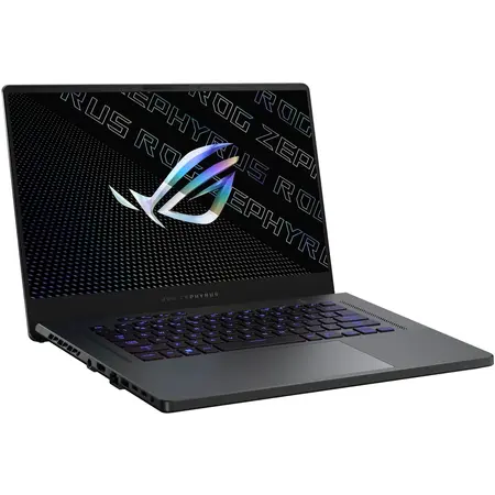 Laptop Gaming ASUS ROG Zephyrus G15 GA503RW cu procesor AMD Ryzen 9 6900HS pana la 4.9GHz, 15.6" WQHD, 16GB, SSD 1TB, NVIDIA GeForce RTX 3070 Ti 8GB, Free Dos, Eclipse Gray