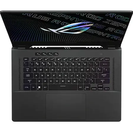 Laptop Gaming ASUS ROG Zephyrus G15 GA503RS cu procesor AMD Ryzen 9 6900HS pana la 4.9GHz, 15.6" WQHD, 32GB, SSD 1TB, NVIDIA GeForce RTX 3080 8GB, Windows 11 Home, Eclipse Gray