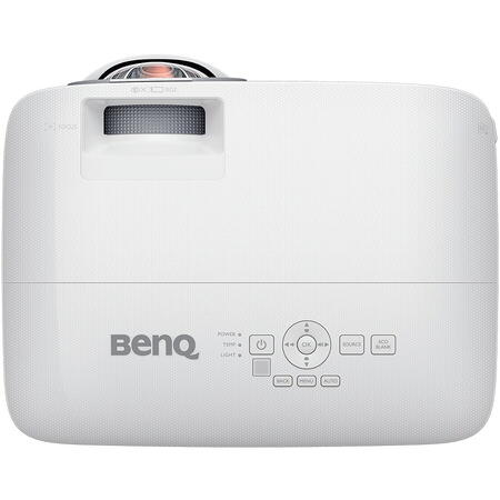 Videoproiector BenQ MW809STH, WXGA, 1280X800, 3600 lumeni, alb