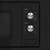 Daewoo Cuptor cu microunde incorporabil KOC-20B-1, 20 L, 800 W, 8 programe predefinite, Timer, Avertizare sonora, Negru