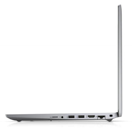 Laptop DELL 15.6'' Latitude 5520 (seria 5000), FHD, Procesor Intel® Core™ i5-1135G7 (8M Cache, up to 4.20 GHz), 8GB DDR4, 256GB SSD, Intel Iris Xe, Win 10 Pro, FingerPrint Reader, Grey, 3Yr BOS
