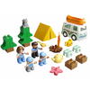 Lego DUPLO - Aventura cu rulota de vacanta a familiei 10946, 30 piese