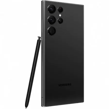 Telefon mobil Samsung Galaxy S22 Ultra, Dual SIM, 512GB, 12GB RAM, 5G, Phantom Black