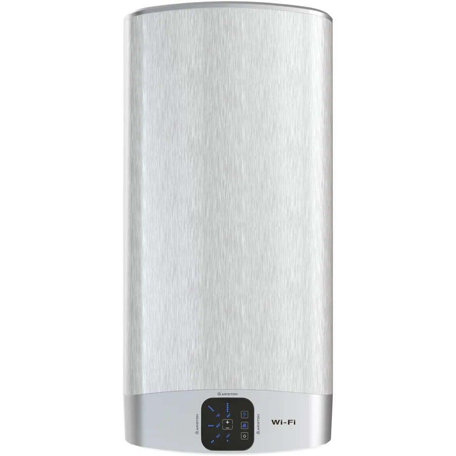 Boiler Electric Ariston Velis Wifi 50, 2 X 1500 W, 50 Litri, Afisaj Soft Touch Cu Reglarea Temperaturii, Functia Eco Evo, Doua Rezervoare Emailate Cu Titan