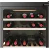 Racitor de vinuri HAIER HWS77GDAU1, 77 sticle, conectivitate WiFi, clasa G, LED, dual zone, usa reversibila, H 127 cm, negru