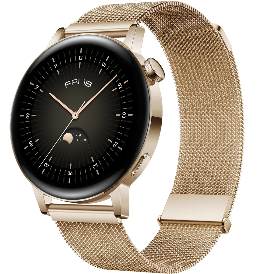 Ceas Smartwatch Huawei Watch Gt3, 42mm, Elegant Edition, Gold