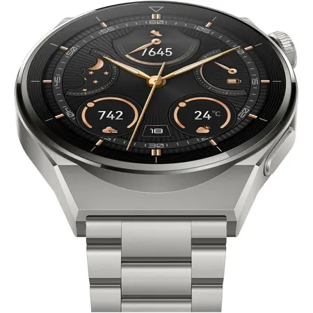 Ceas smartwatch Huawei Watch GT 3 PRO, Titanium Strap, Light