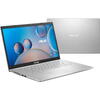 Laptop ASUS 14'' X415MA, FHD, Procesor Intel® Celeron® N4020 (4M Cache, up to 2.80 GHz), 4GB DDR4, 256GB SSD, GMA UHD 600, No OS, Transparent Silver