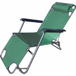 Heinner Sezlong DSZV003, verde, 153x60x79 cm