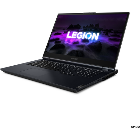 Laptop Lenovo Gaming 17.3'' Legion 5 17ACH6, FHD IPS, Procesor AMD Ryzen™ 5 5600H (16M Cache, up to 4.2 GHz), 16GB DDR4, 512GB SSD, GeForce RTX 3050 4GB, No OS, Phantom Blue