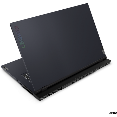 Laptop Lenovo Gaming 17.3'' Legion 5 17ACH6, FHD IPS, Procesor AMD Ryzen™ 5 5600H (16M Cache, up to 4.2 GHz), 16GB DDR4, 512GB SSD, GeForce RTX 3050 4GB, No OS, Phantom Blue