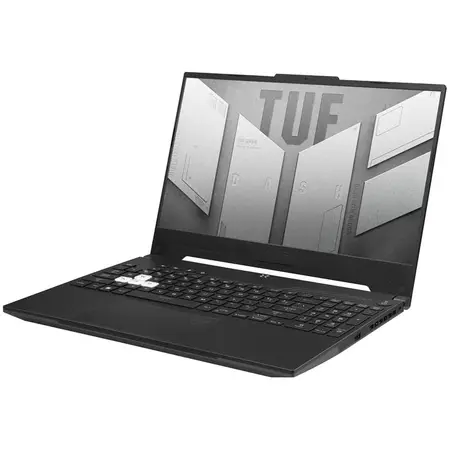 Laptop Gaming ASUS TUF Dash F15 FX517ZE cu procesor Intel® Core™ i7-12650H pana la 4.70 GHz, Alder Lake, 15.6", Full HD, 144Hz, 16GB, 512GB PCIe® 3.0 NVMe™ M.2 SSD, NVIDIA® GeForce RTX™ 3050 Ti 4GB GDDR6, No OS, Black