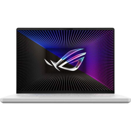 Laptop Gaming ASUS ROG Zephyrus G14 GA402RJ cu procesor AMD Ryzen™ 9 6900HS pana la 4.90 GHz, 14", QHD+, 120Hz, 16GB, 1TB PCIe® 4.0 NVMe™ M.2 SSD, AMD Radeon™ RX 6700S 8GB GDDR6, Windows 11 Home, Moonlight White