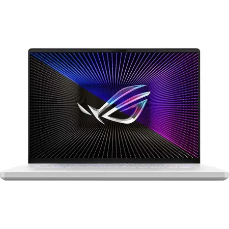 Laptop Gaming ASUS ROG Zephyrus G14 GA402RJ cu procesor AMD Ryzen™ 9 6900HS pana la 4.90 GHz, 14", QHD+, 120Hz, 16GB, 1TB PCIe® 4.0 NVMe™ M.2 SSD, AMD Radeon™ RX 6700S 8GB GDDR6, No OS, Moonlight White