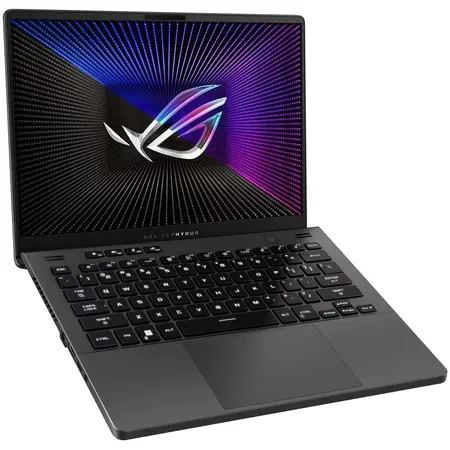 Laptop Gaming ASUS ROG Zephyrus G14 GA402RJ cu procesor AMD Ryzen™ 9 6900HS​ pana la 4.90 GHz, 14", QHD+, 120Hz, 16GB, 1TB PCIe® 4.0 NVMe™ M.2 SSD, AMD Radeon™ RX 6700S 8GB GDDR6, Windows 11 Home, Eclipse Gray