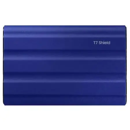 SSD Portabil Samsung T7 Shield, 1TB, USB-C 3.2, Blue
