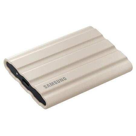 SSD Portabil Samsung T7 Shield, 2TB, USB-C 3.2, Beige