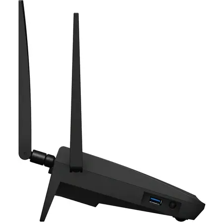Router wireless RT2600ac Dual-Band 800 + 1733 Mbps, Gigabit, USB 2.0, USB 3.0, negru