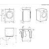 Masina de spalat rufe Electrolux PerfectCare600 EW6F328W, 8 kg, 1200 rpm, Inverter, SensiCare, SoftPlus, clasa D, alb