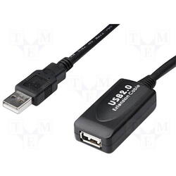 DIGITUS Cablu prelungitor USB 2.0 lungime 20m