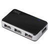 DIGITUS Hub 4-port USB 2.0 HighSpeed, Power Supply, black