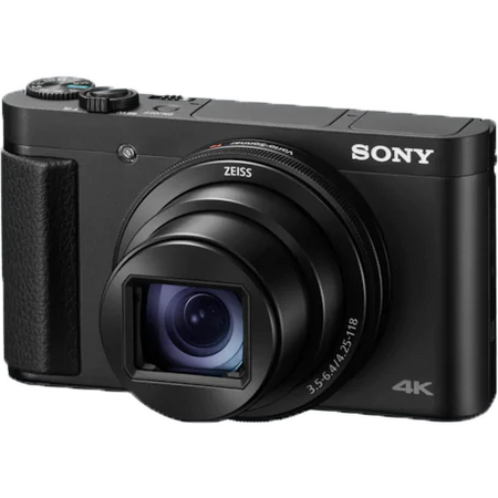 Aparat foto digital compact Sony Cyber-Shot DSC-HX99, 18MP, 4K, High zoom 30x cu stabilizare optica, Eye AF, Ecran tactil, Wi-Fi, NFC, Negru